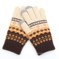 Heißer Verkauf lustiger Winter Unisex wärmere Acrylgestrickte Magic Handschuhe Touchscreenhandschuhe